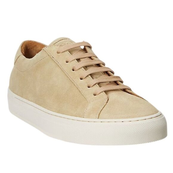 Polo Ralph Lauren Jermain Dirty Buck Beige Suede Sneaker Men 12 NWOT MSRP $148 - Picture 7 of 7